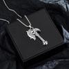 Nordic Viking Rune Axe Men's Stainless Steel Pendant Necklace