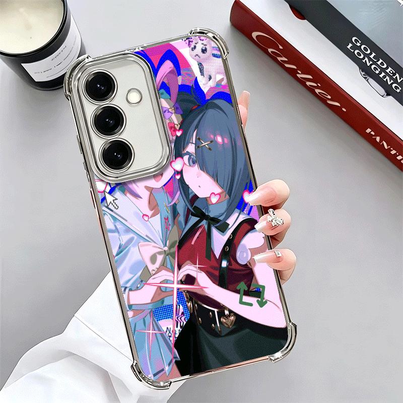 Needy Girl Streamer Overload Soft Phone Case For Samsung A17 A27 A07 A37 A57 A16 A56 A15 A55 A14 A54 A13 A53 A26 A36 A25 A35 A24