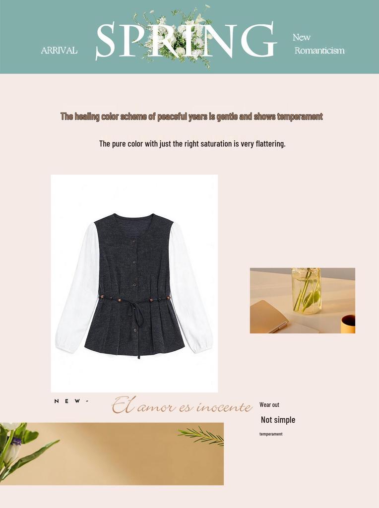 Mother's Day Spring Slimming Jacket for Petite Middle-aged Women - 2026 New Style