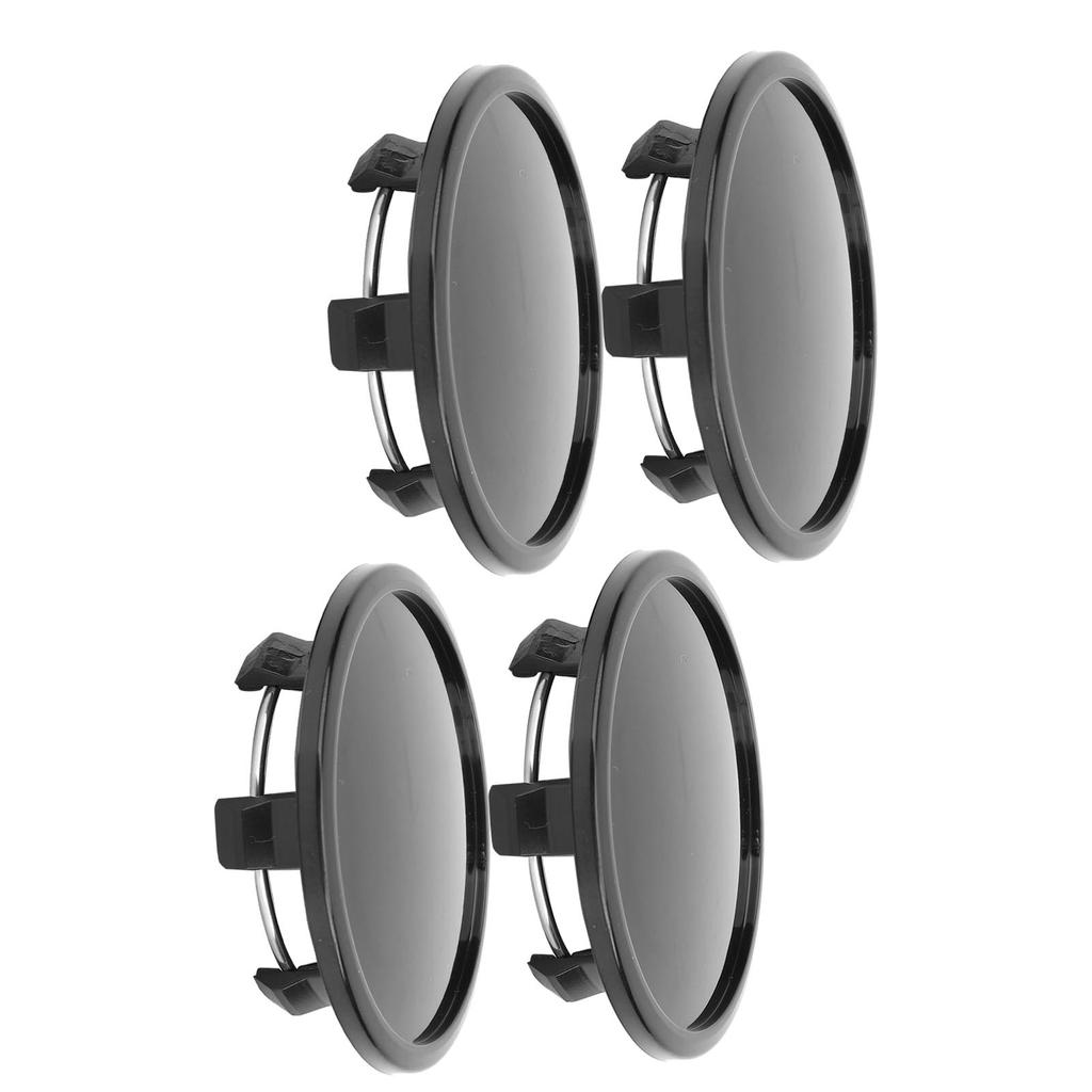 4 ks Krytka středu kola 65mm vnější průměr 48mm vnitřní průměr Stylová Univerzální Vhodná Snadná Instalace Kryt Středu Kola Černá