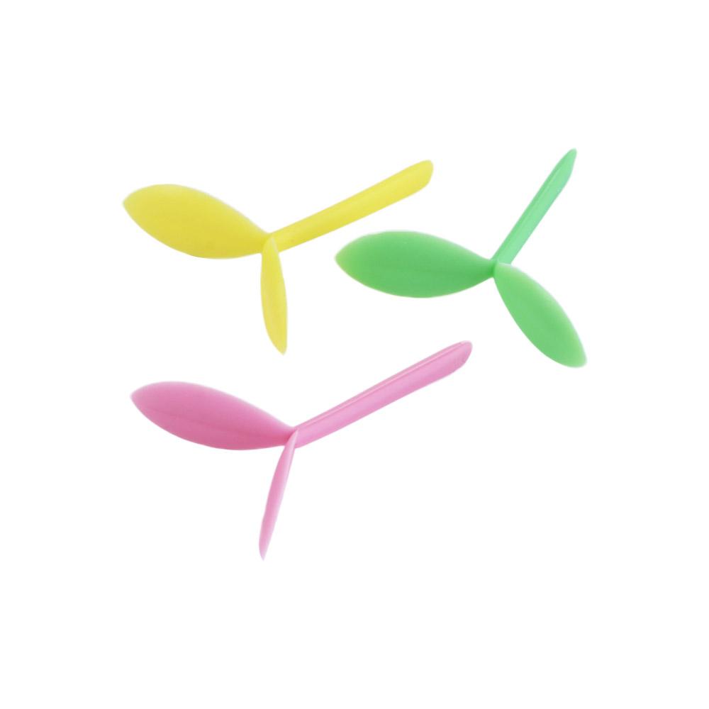 Silicone Reading Little Leaves Bookmark Little Grass Bud Sprout Bookmark Grass Buds Bookmark
