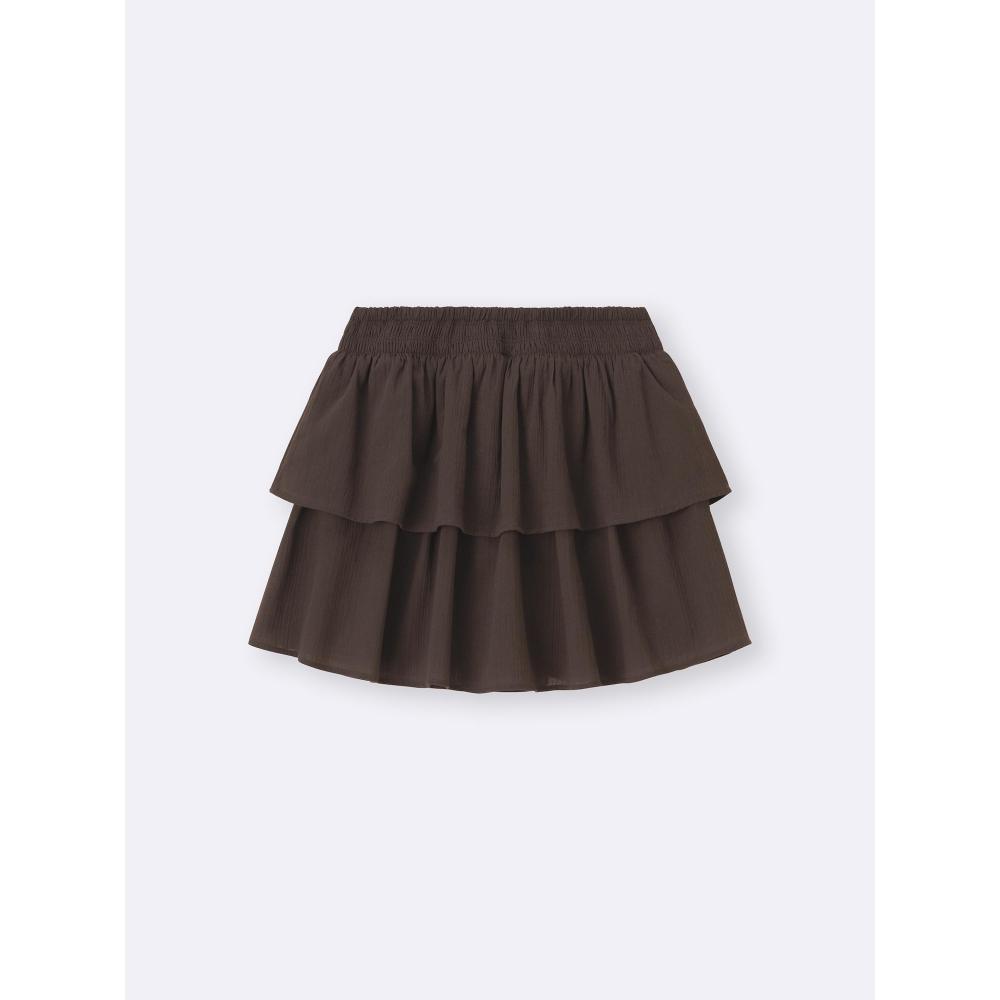Gu By Uniqlo Tiered Coat Os+ec