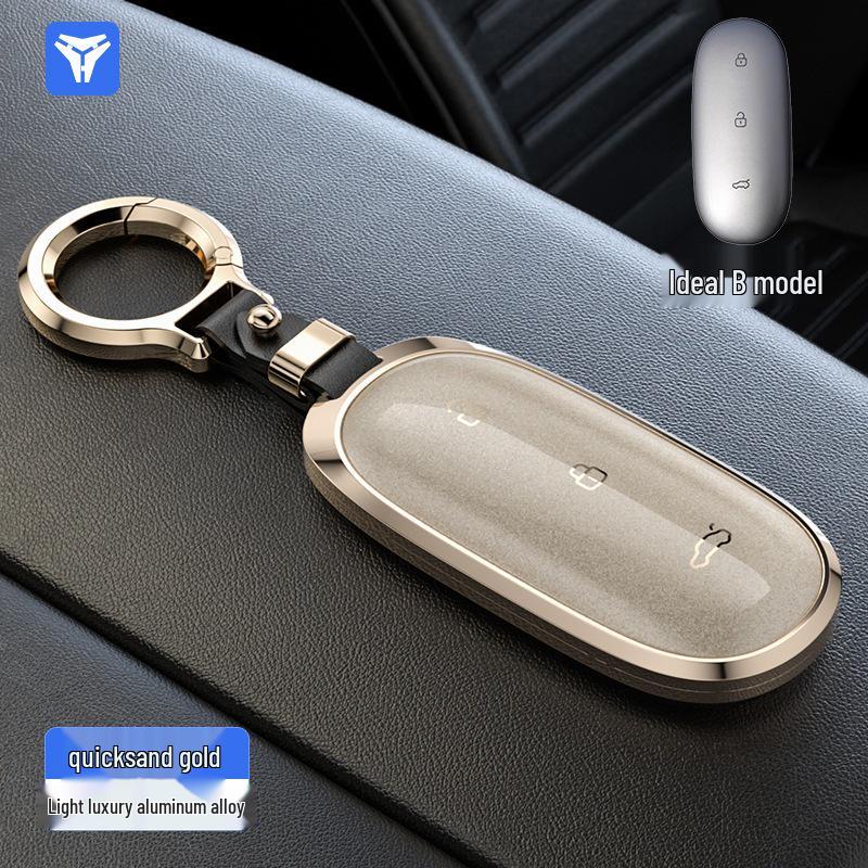 High-Grade Protective Key Case for L6/L7/L8/L9 Cars: Full Coverage Shell with Buckle