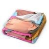 BABY Saja Boys Kpop Demon Hunters Game Plush Blankets Boy Girl Flannel Bedding Throws For Living Room Warm Soft Custom Bedspread