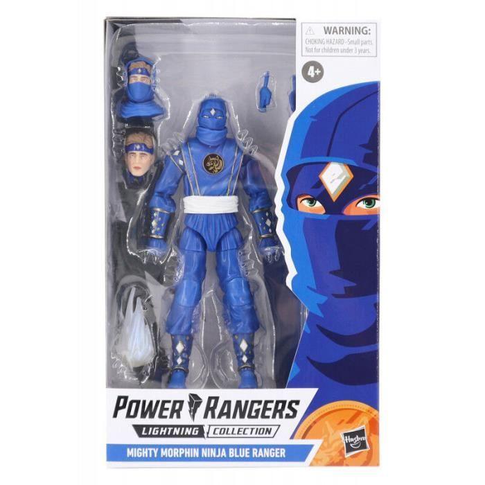 Figurine - power rangers - lightning collection - mighty morphin ranger ninja bl