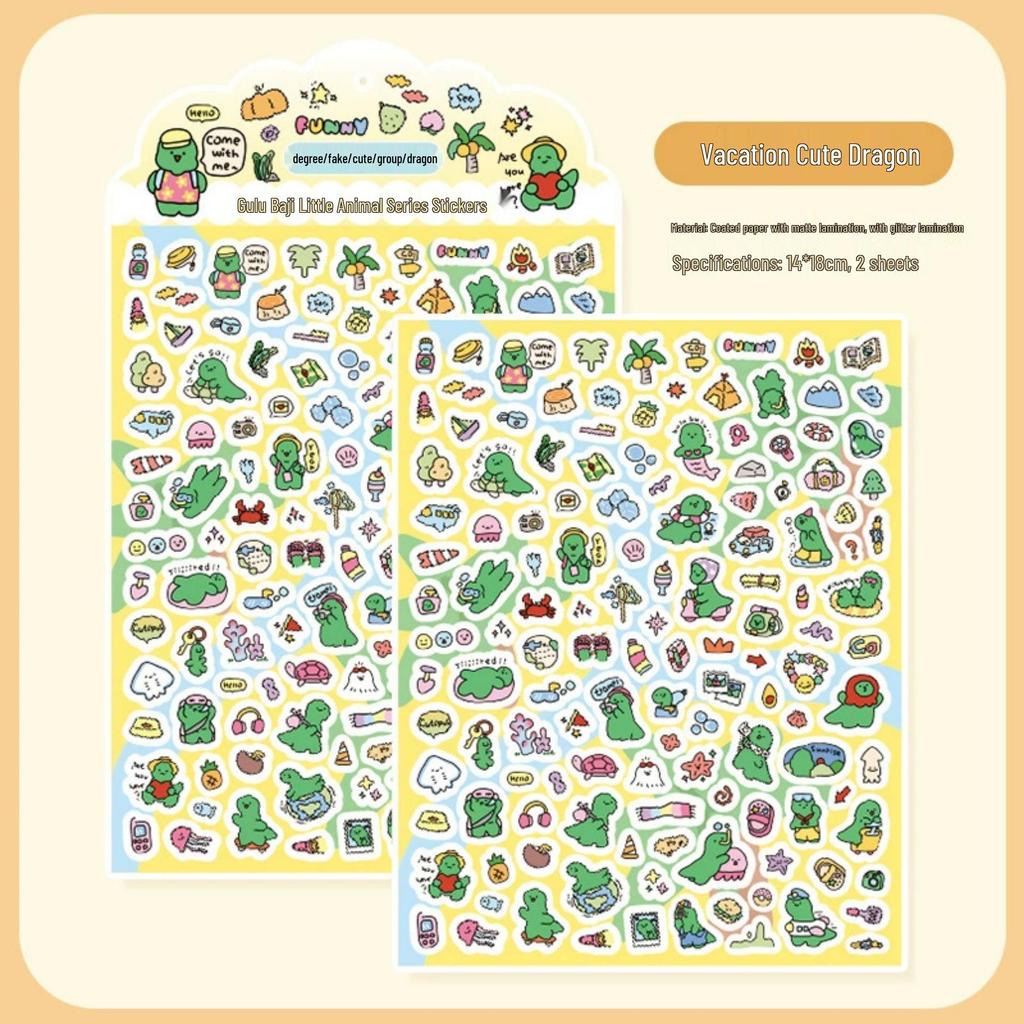 Tengyi Cute Cartoon Bear Stickers for DIY & Decorations