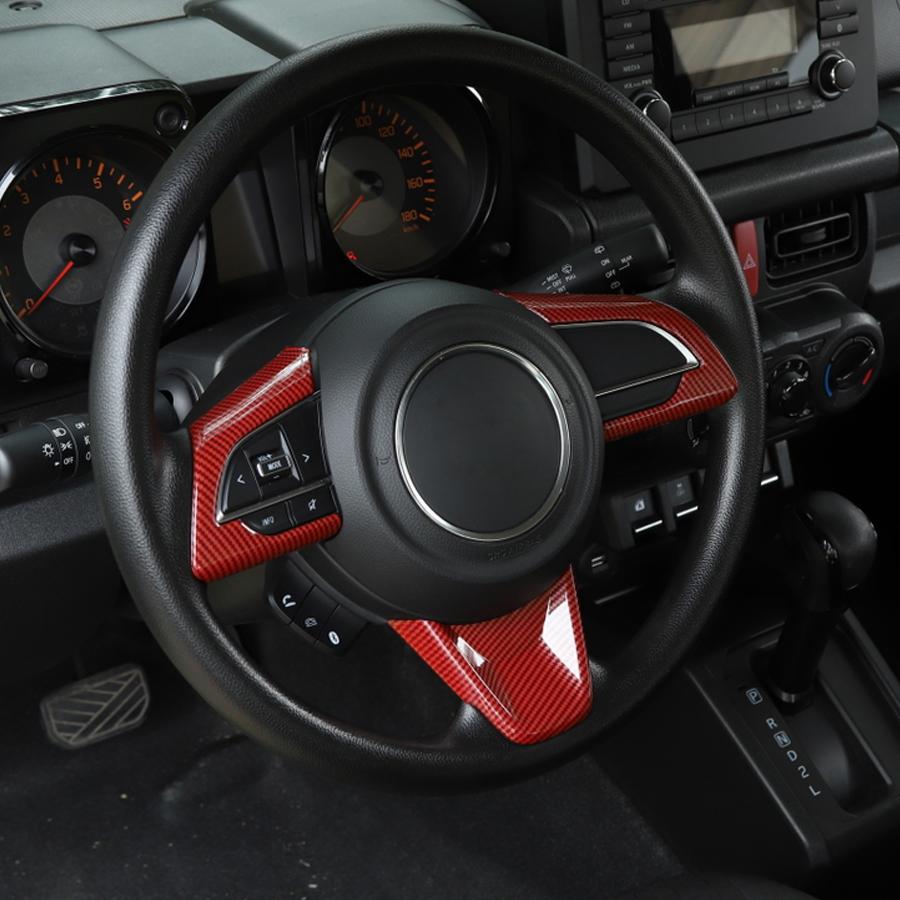 NHAUTP 3 buc/set ABS decor interior mașină pentru ornamente volan Suzuki Jimny