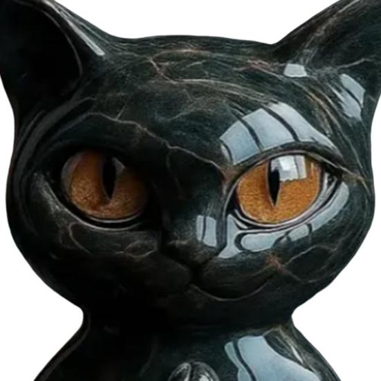 1/2 ks Figurka jógové černé kočky Meditační soška kočky Pryskyřice Sedící zvíře Socha Halloweenská stolní dekorace Ornament