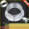 Galvanized Round Axial Fan Hose Connector: Smoke Exhaust Duct Flange Interface