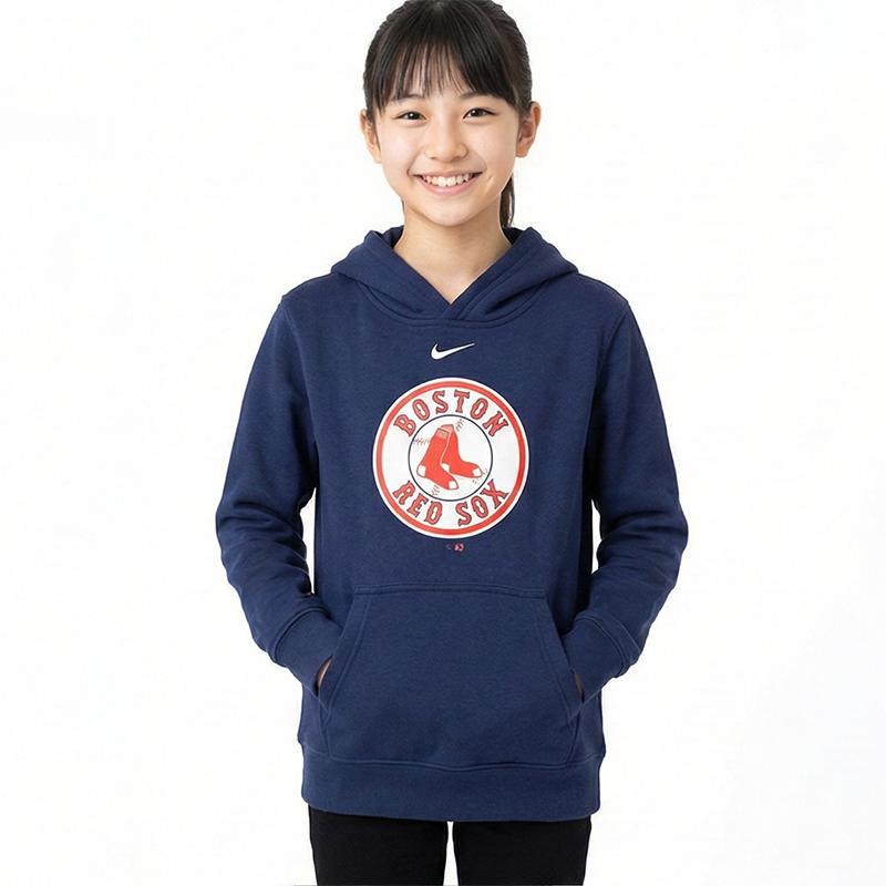 Nike x MLB Sweatshirt Children Aged 3 7 Years Old 3Z3B3SBHC-BOS