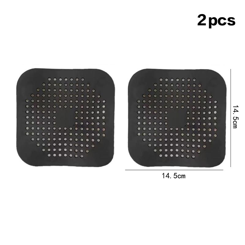 Square Silicone Absorbent Drain For Drains, Kitchens, Bathrooms And Showers To Prevent Sinks From Clogging The Drain