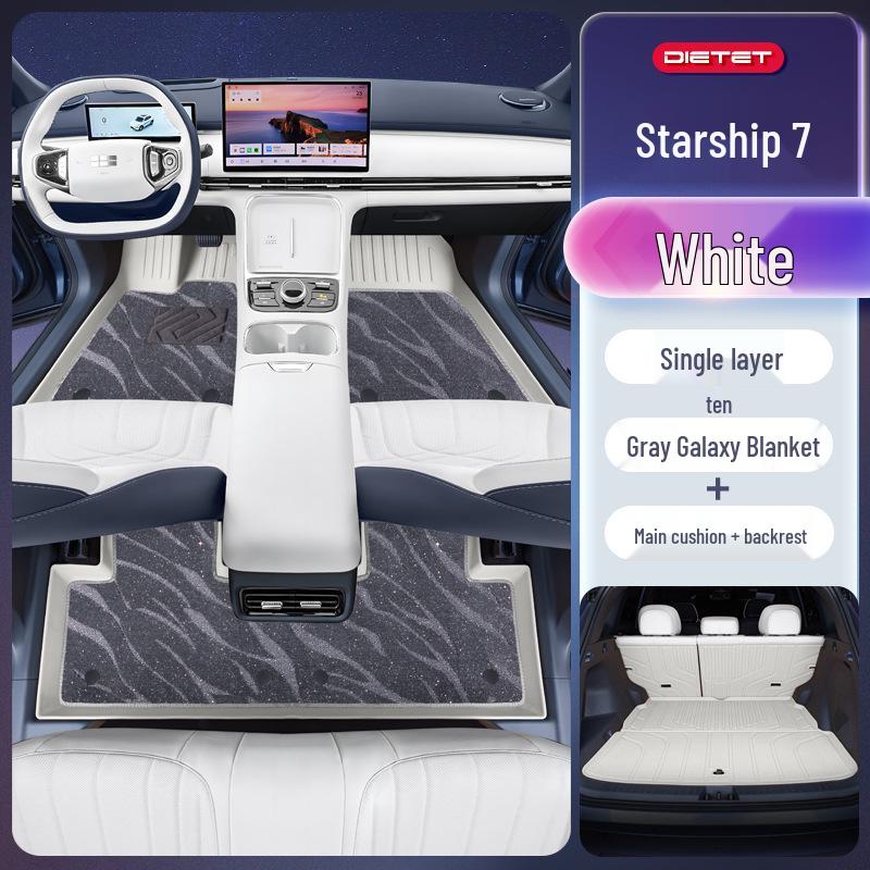 Galaxy Starship 7 TPE2025 Foot Mats for Geely Galaxy EM-i Car Interior Accessories