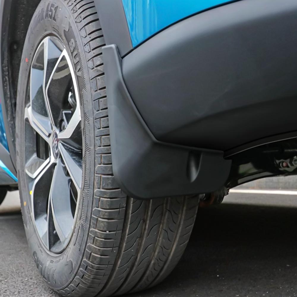 4pcs Front Rear Molded Fender Cover for BYD Atto 3 Yuan Plus 2022 2023 2024 Mud Flaps Splash Guard Mudguard Car Accessories