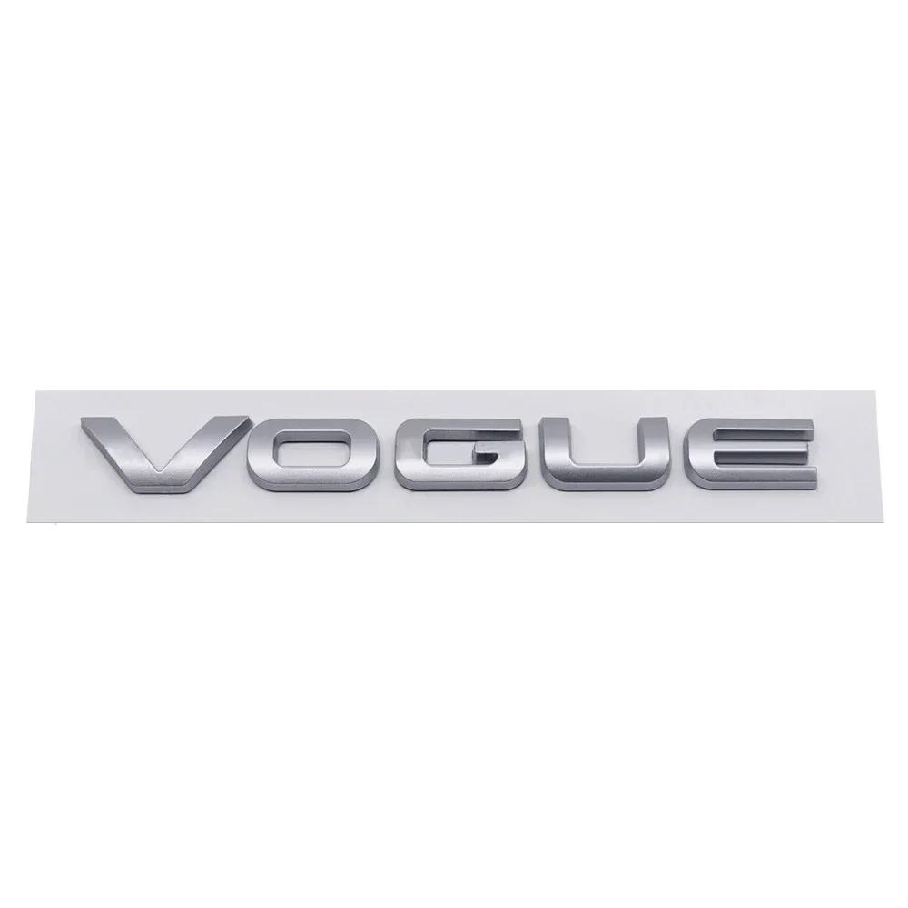ABS Autoaufkleber Buchstaben Emblem Heckklappenplakette für VOGUE EVOQUE Discovery Range Rover Defender Freelander