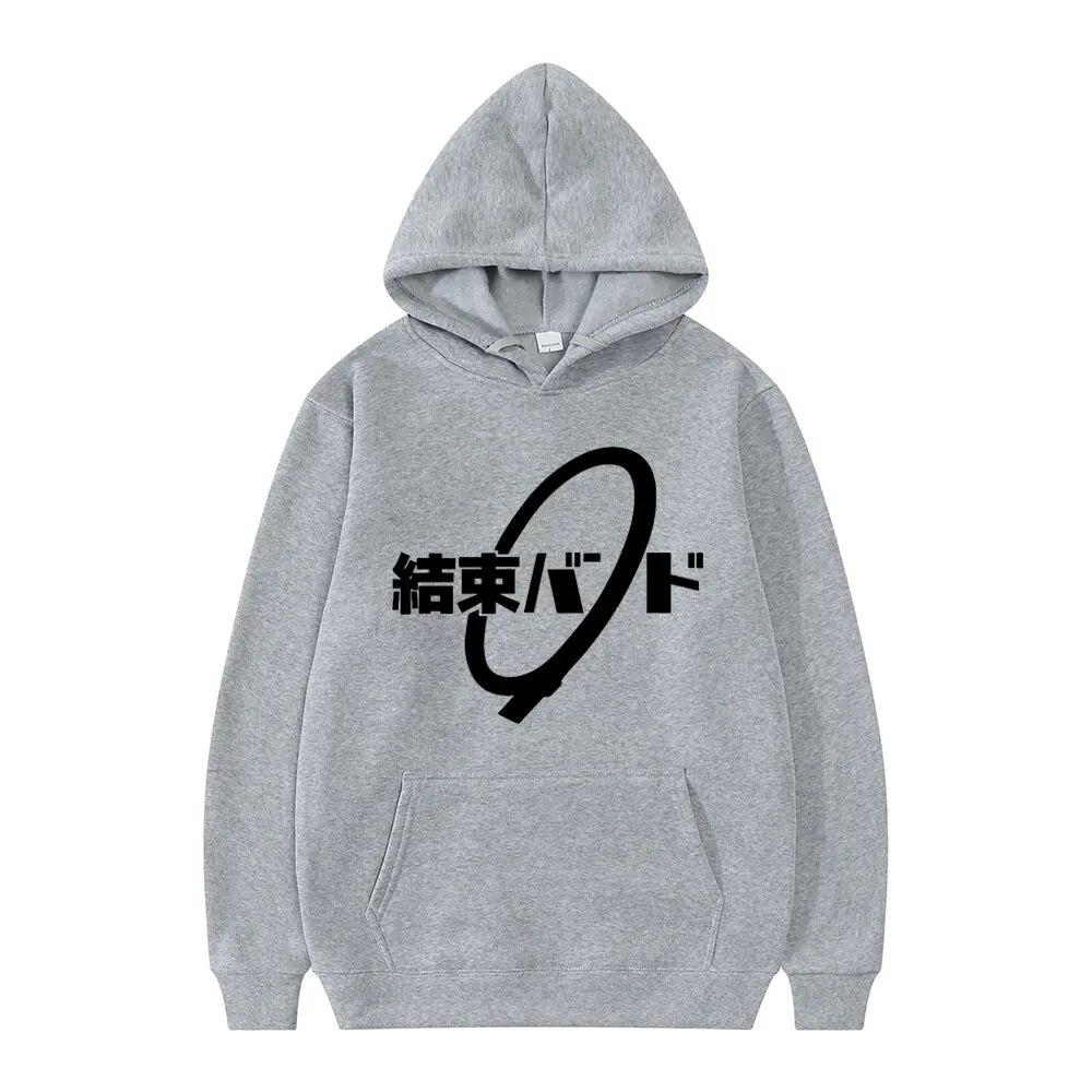 New Anime Bocchi The Rock Hoodies Graphic Print Unisex Women Hip Hop Hoodie Hooded Sweatshirts Pullovers Unisex Tracksuit Clothing