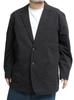 One Colors Men's Tailored Jacket, Plus Size, Dry Stretch, Lightweight, 2B Jacket, Size 4L, Black (49)