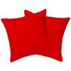 Pillowcase - CANDY APPLE - 63x63cm - 100% Cotton - Machine Washable - Plain