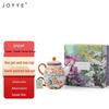 JOYYE Hand-Painted White Porcelain Tea Cup