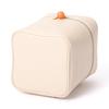 Francfranc Wave Shape Vanity Pouch, Small, Ivory, Makeup Pouch, Accessory Case