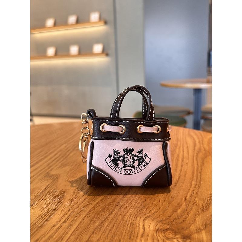 

Internet celebrity explosion mini drawstring portable tote bag fashion versatile change bag earphone bag keychain pendant bag