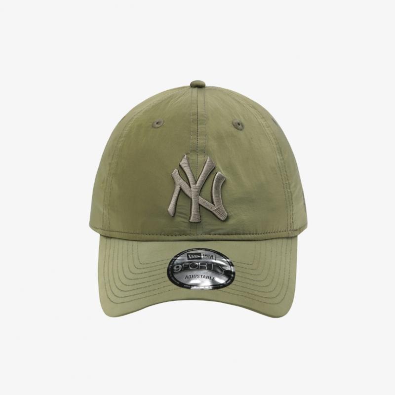 New Era Mlb New York Yankees Nylon Metal Unstructured Ballcap Khaki 15131656
