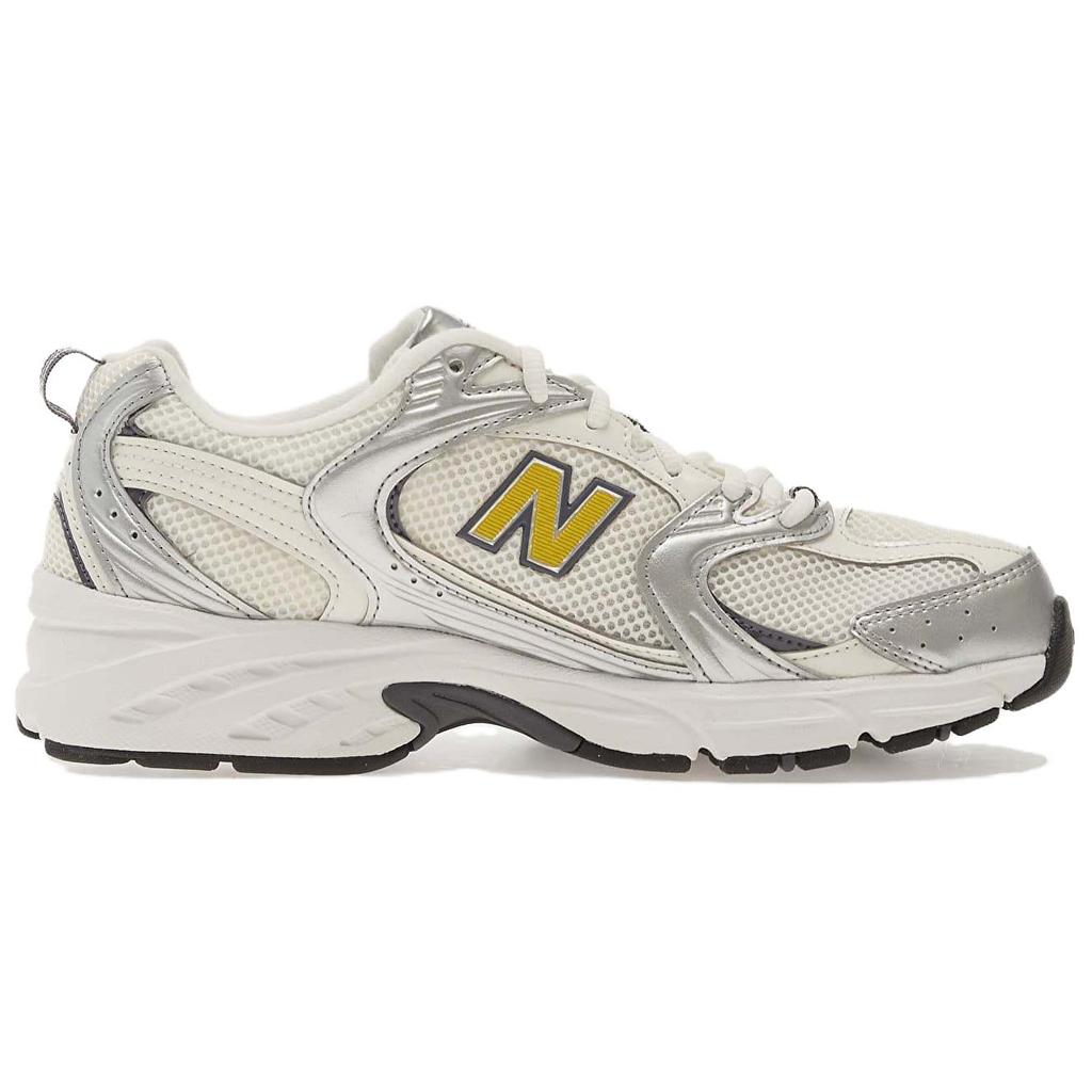 New Balance 530 Silver Metallic Sea Salt Apollo Gold Men Sneakers White U530153