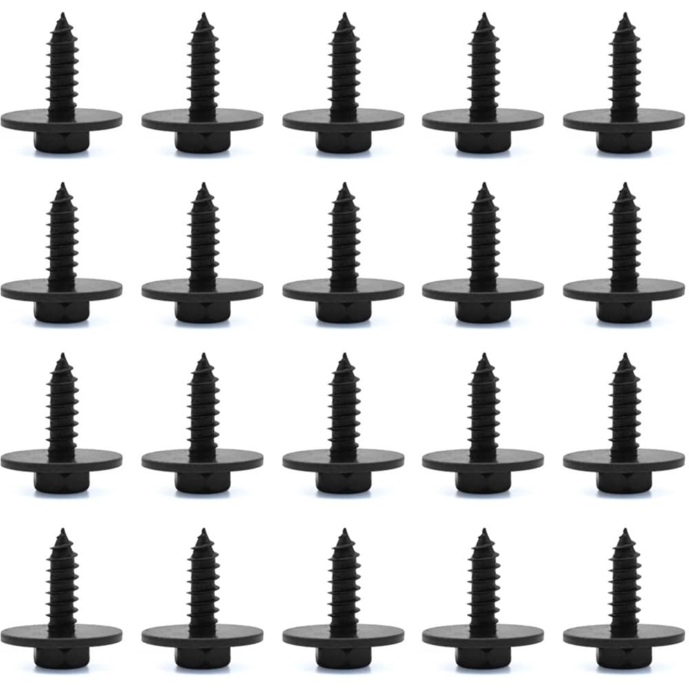 FAVACMPMT(Kiosk) 20pcs 16mm Hex Head Screw Self Tapping Bumper Cover