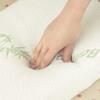 50x30CM Bamboo Fiber Pillow Slow Rebound Neck-Relief Pillow Reusable Breathable Pillow for Home Office Better Sleeping