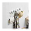 Living Room Coat Rack Hangers Household Items Creative Wooden Invisible Door Row Hook Foldable Clothes Bag Key Hanging Hook