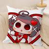 Cute PPepoyo Artist Producer Cushion Cover Silky Short Plush Invisible Zipper Dustproof Sofa Pillow Case For Home Decor