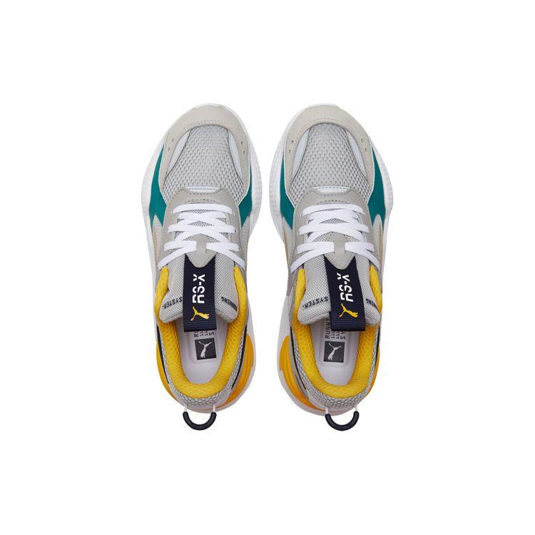 Puma Rs-X Leker Stoff Sport Lavsko Livsstilssko Unisex sneakers Grå Gul Grønn 369449-23
