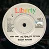 7inch Record KENNY ROGERS Ruby Dont Take Your Love To Town G457 LIBERTY 1984 UK Rock Used
