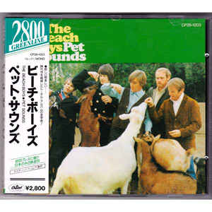

CD BEACH BOYS - Pet Sounds CP281003,CDP748 CAPITOL 1988 Japan Rock Used