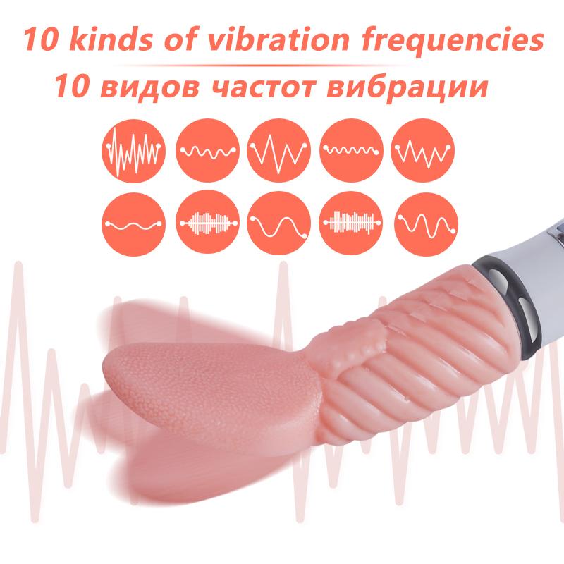 Vibrierende Zunge Vibrator Sex Spielzeug für Frau Klitoris Vibrator Vagina Enge Oral Lecken G-punkt Stimulieren Vibratoren erwachsene