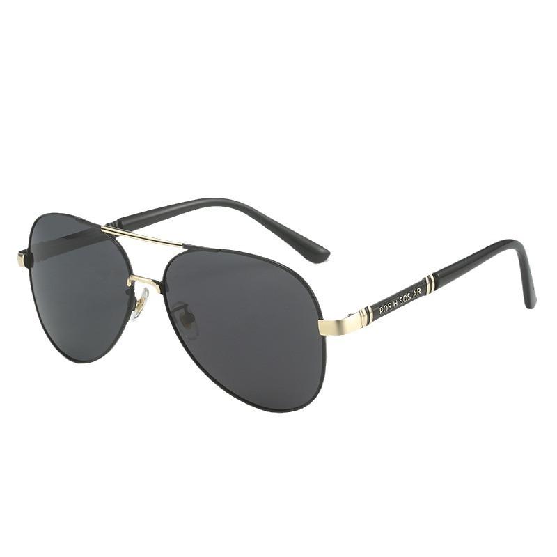 Polarized Sunglasses Men'S Driving Day And Night Fishing Anti-Uv Sunglasses Toads