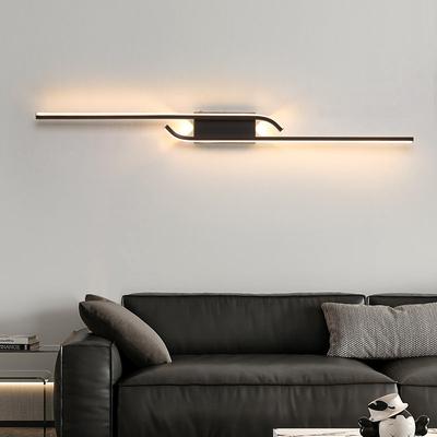 Odern Wall Lamp LED Line 60/80/100CM Decorative Lights For Living Room Bedroom Bedside Hallway Interior Balckground Wall Sconces
