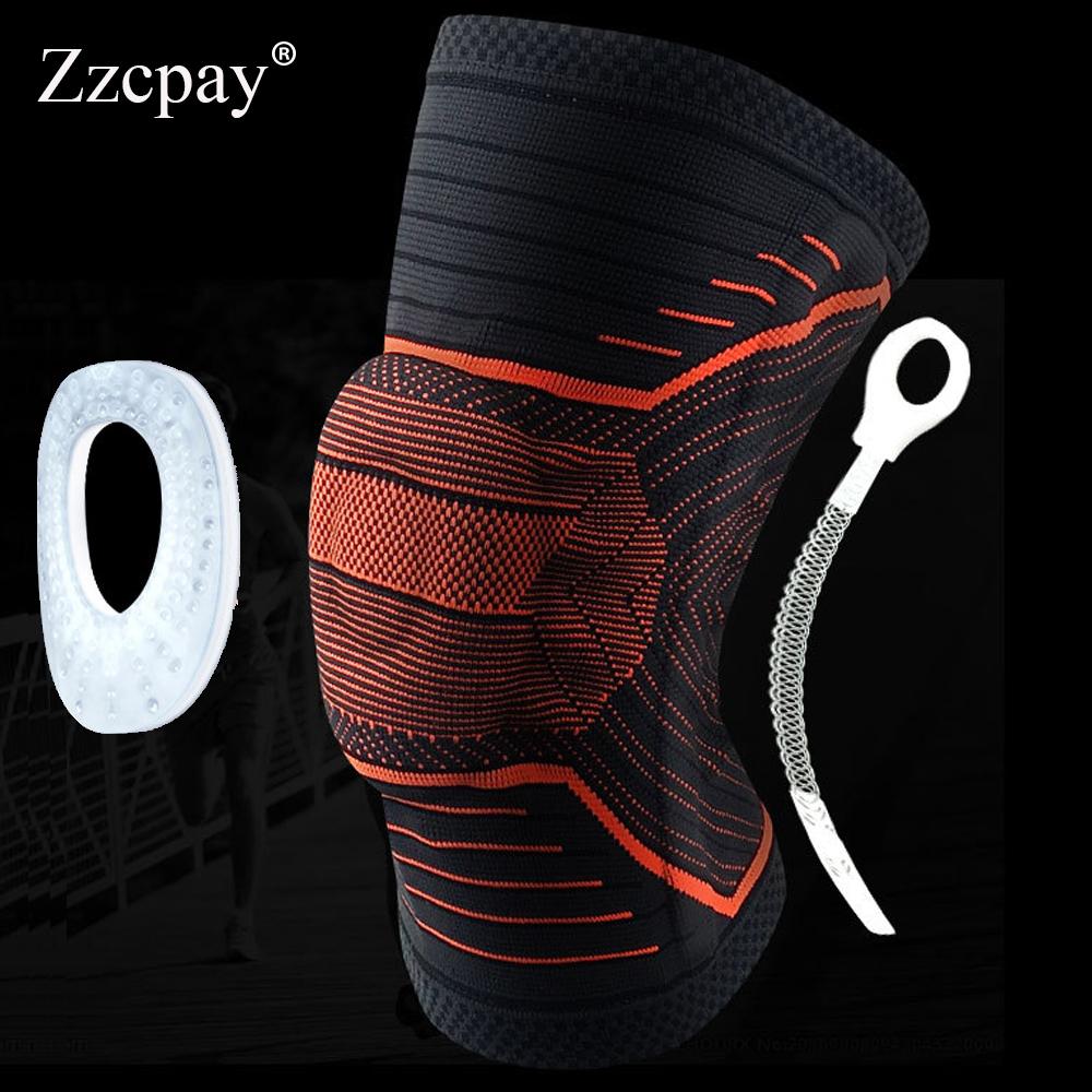 1 PCS Sports Knee Pad Support Running Jogging Sports Brace Volleyball Basketball  Guard Strap Knee Pads Cycling Kneepads