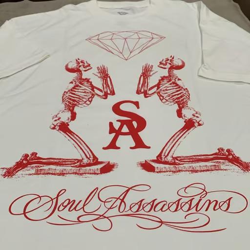 

Музыкальная футболка Soul Assassins For Lovers Белая Хлопковая Полного Размера Унисекс XL