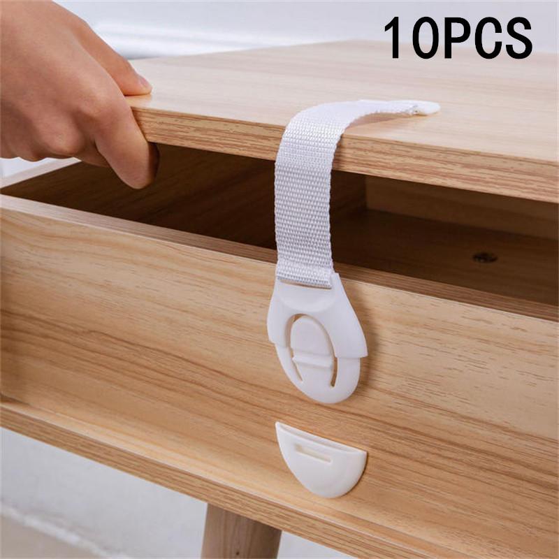 5/10/20/50pcs Kids Safety Door Lock Child Safety Cabinet Lock Baby Proof Security Protector Drawer Door Cabinet Lock Protection