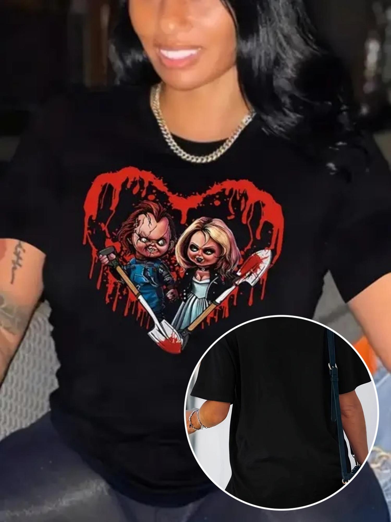 Chucky and Tiffany T-shirt S