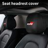 Car Seat Headrest Protective Cover Anti-Dirty Pillow Protector For Toyota GR GAZOO RACING Prado Yaris Hilux Corolla Prius Auris