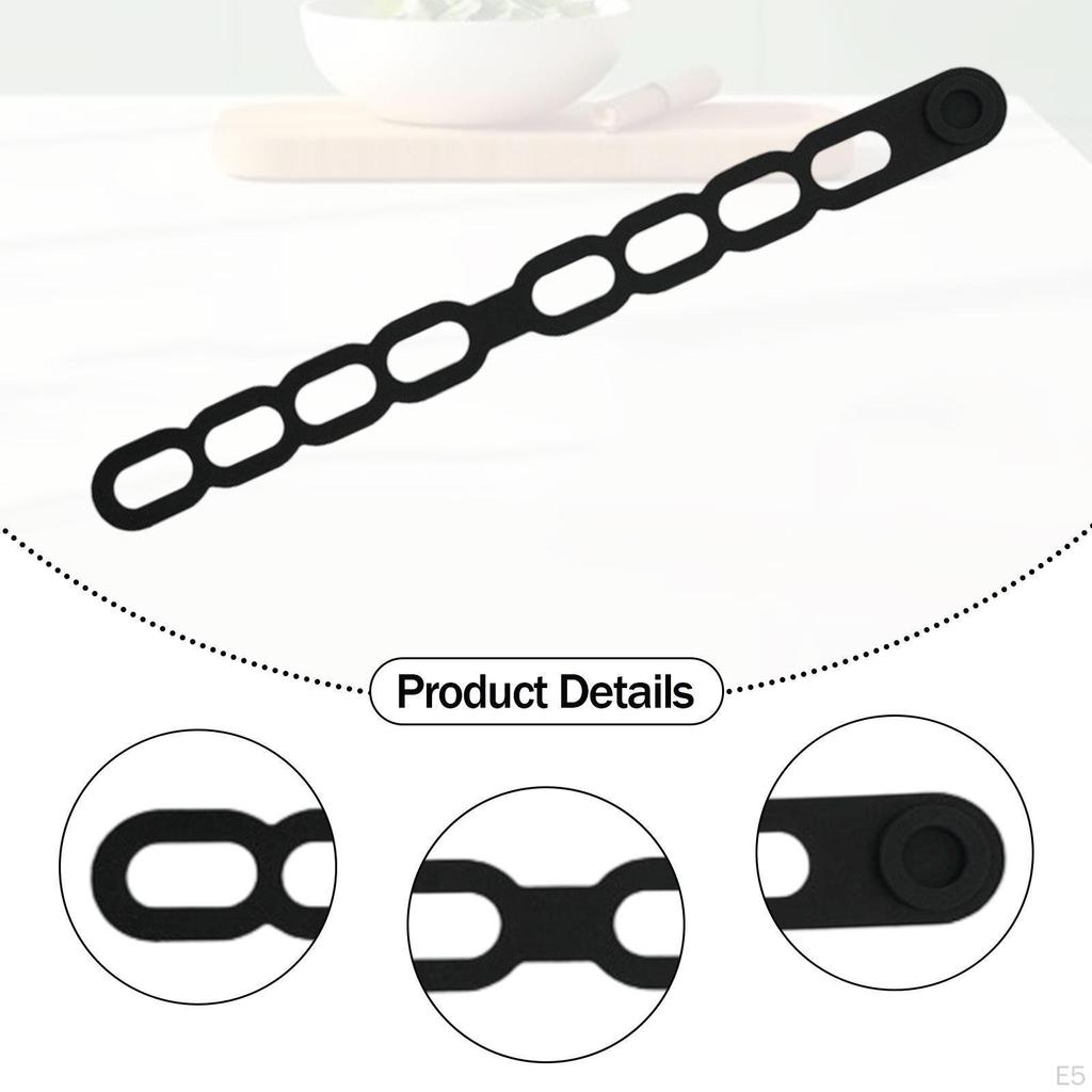 Flexible Silicone Strap for Lid Fixing In Home Storage Solutions