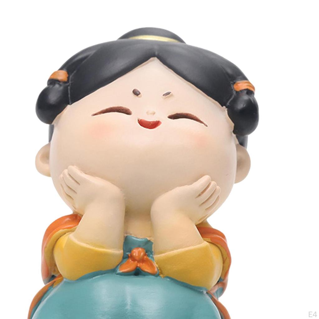 Suporte de Telefone para Carro Poliresina Figura de Smartphone Suporte Preguiçoso Decoração