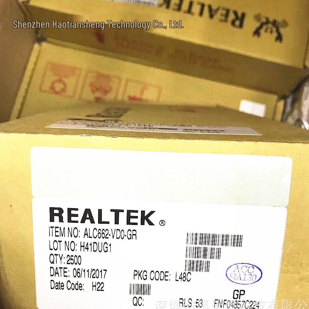 REALTEK ALC662, ALC886, ALC897 LQFP Audio Chipset Series