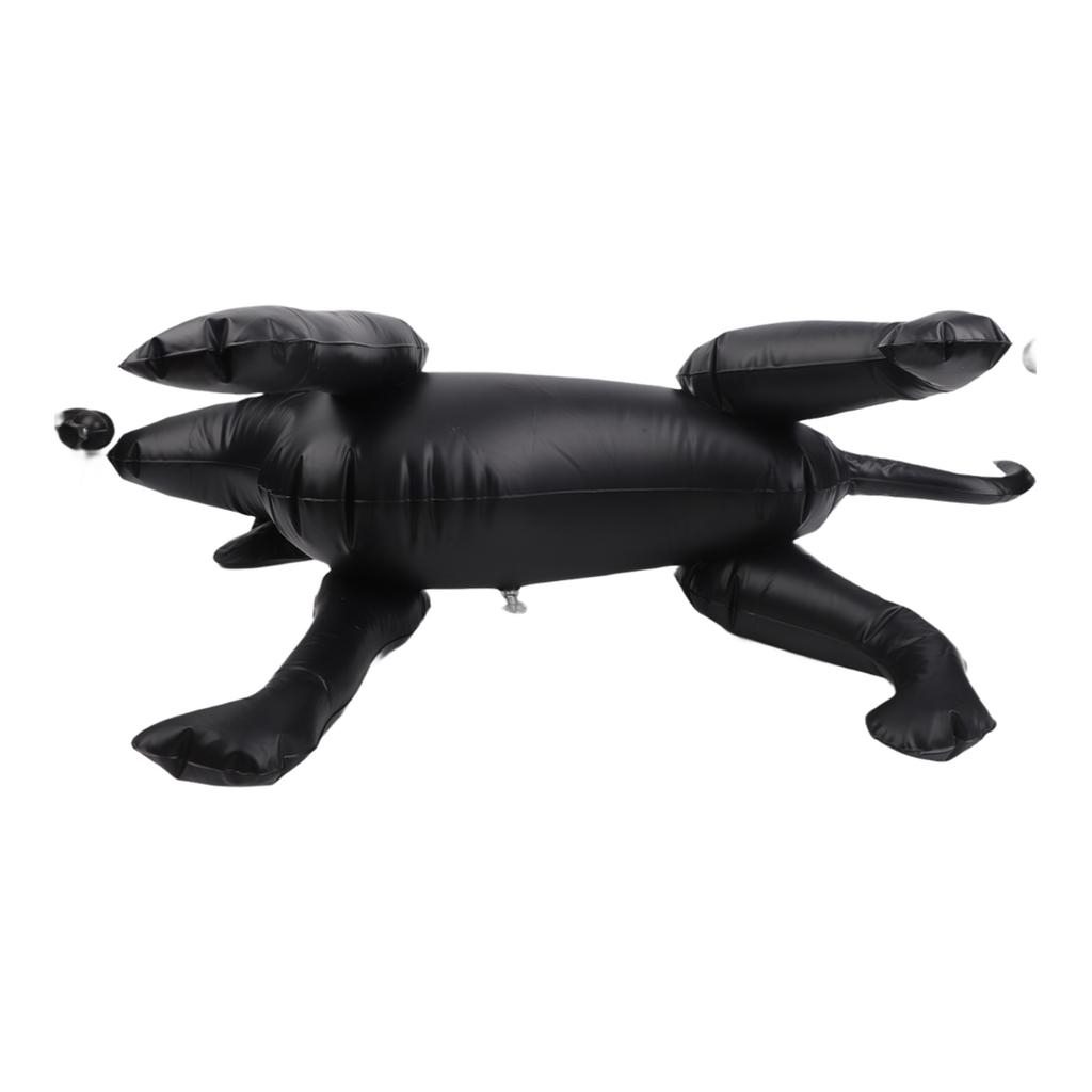 Display-freundliches Hunde-Modell Aufblasbare stehende Schaufensterpuppe aus PVC zum Präsentieren von Haustier-Outfits in Hundesalons und Geschäften