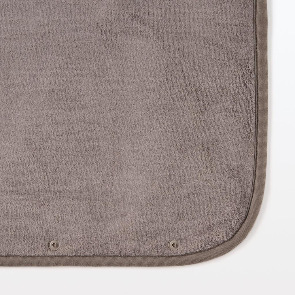 MUJI Vestível Elétrico Cor Escura Largura 130cm x Profundidade Cobertor, Bege, 80cm, MJ-EHB13DBEP/84390852