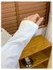 Unisex Solid Color Thickened Round Neck Long Sleeve T-shirt for Autumn/Winter
