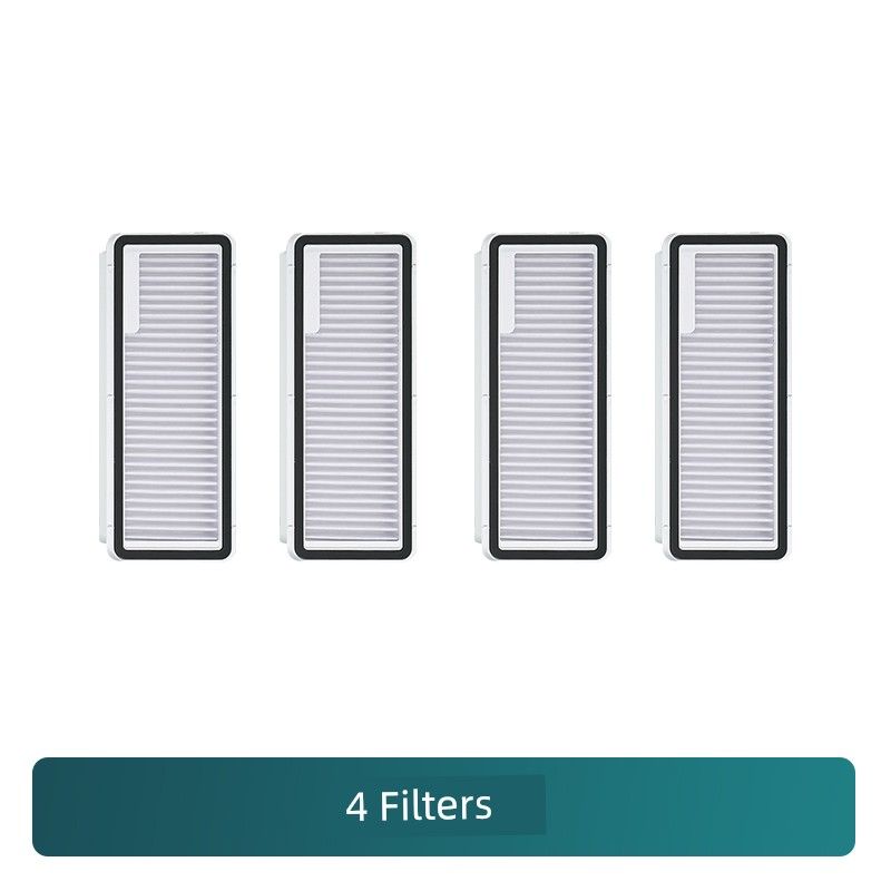 

Compatible with Cloud Whale Xiaoyao 001 Dust Bag, 002 Max Light Dust Collection J5X Antibacterial Disposable 003 Base Station Dust Bag 4 Filters