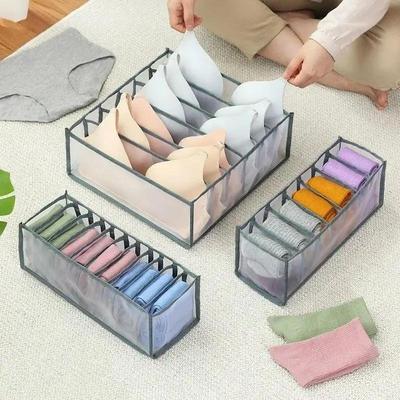 Bra Socks Storage Organizer Box Closet Organizer Underwear Organizer for Wardrobe Clothes Organizers Cabinets Drawer Organizers