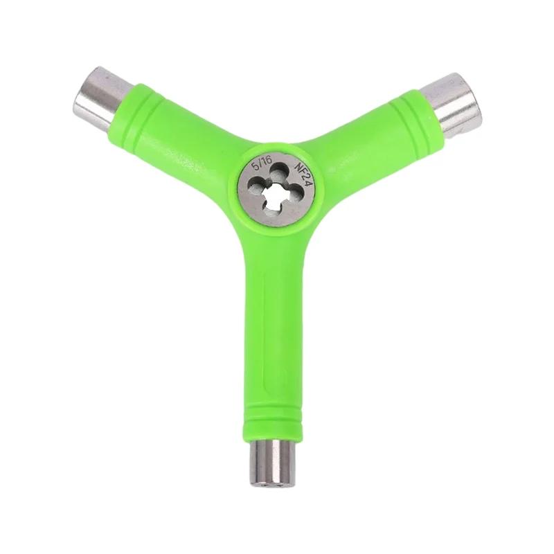 High Quality Y Shape Multi-Function Longboard All In One Screwdriver Roller Skate Tool Skate Tools Skateboard Wrench Tool